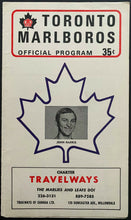 Load image into Gallery viewer, 1971 Maple Leaf Gardens Toronto Marlboros Hockey Program v Kitchener Rangers
