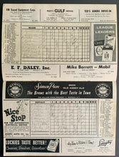 Load image into Gallery viewer, 1958 International League Program Miami Marlins vs Buffalo Bisons Satchel Paige
