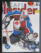 Load image into Gallery viewer, 2001 Air Canada Centre Maple Leafs 75th Anniversary Program Toronto vs Colorado
