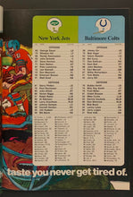 Load image into Gallery viewer, 1969 Super Bowl lll Football Program NY Jets vs Baltimore Colts Orange Bowl
