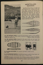 Load image into Gallery viewer, 1950s Northland Skis Sporting Goods Catalog St. Paul Minnesota Hockey Sticks
