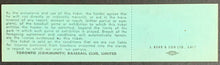 Load image into Gallery viewer, 1964 Maple Leaf Stadium Program + Ticket vs  Jacksonville Suns Baseball Vintage
