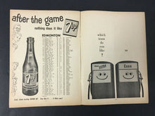 Load image into Gallery viewer, 1963 Toronto Argos CFL Football Program Vs Edmonton Eskimos CNE Stadium
