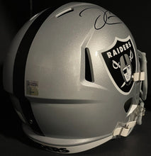 Load image into Gallery viewer, Derek Carr Autographed Signed Oakland Raiders NFL Helmet NSD COA Authenticated

