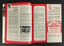 Load image into Gallery viewer, 1978 WHA Hockey Program Quebec Nordiques vs Birmingham Bulls Rick Vaive Rookie
