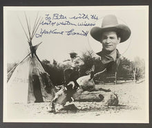 Load image into Gallery viewer, Yakima Canutt Famous Stunt Man Autographed Photo Rodeo Rider Signed Vintage
