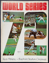 Load image into Gallery viewer, 1972 Cincinnati Reds vs. Oakland Athletics World Series Program MLB Baseball VTG
