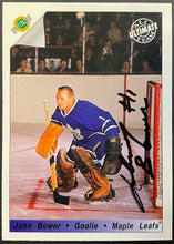 Load image into Gallery viewer, Johnny Bower Signed Autographed 1992 Ultimate Trading Card NHL Hockey Toronto
