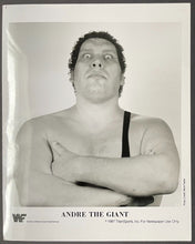 Load image into Gallery viewer, 1987 Andre the Giant WWF Wrestlemania III Original Publicity Photo Steve Taylor

