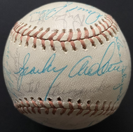 MLB Big Red Machine Multi Signed Baseball x30 Autographs Cincinnati Reds JSA LOA