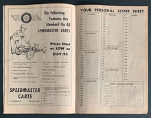 Load image into Gallery viewer, 1960 Car Racing Program CNE Stadium International Sprint Car Championship
