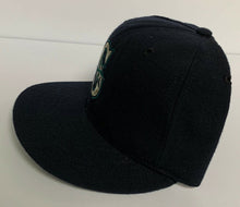 Load image into Gallery viewer, New Era 59/50 Seattle Mariners Cap MLB Baseball Cap Vintage Hat Size 6 3/4
