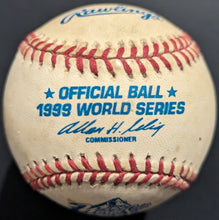 Load image into Gallery viewer, Phil Goyette Hockey Player Autographed Official 1999 World Series Baseball MLB

