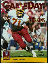 Load image into Gallery viewer, 1989 Sun Devil Stadium Phoenix Cardinals NFL Program + Ticket vs Redskins

