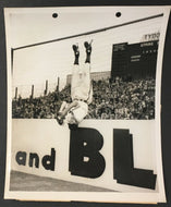 1948 Cleveland Indians MLB Baseball Type 1 Press Photo Comic Player Who Travels
