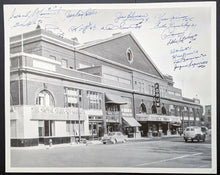Load image into Gallery viewer, Vintage Photo of Montreal Autographed Signed by NHL Players Jean Beliveau Hockey
