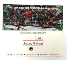 Load image into Gallery viewer, 1997 Toronto Raptors NBA Basketball Christmas Card Happy Holidays New Unused
