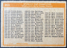 Load image into Gallery viewer, Autographed Stanley Cup Card Butch Bouchard Vic Lynn Bobby Baun Henri Richard
