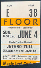 Load image into Gallery viewer, 1972 Jethro Tull + Claire Hamill Maple Leaf Gardens VTG Concert Ticket Toronto
