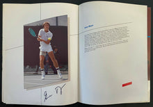 Load image into Gallery viewer, 1980 Chicago Sun Times Challenge Of Champions Tennis Program Signed x8 JSA COA
