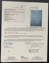 Load image into Gallery viewer, 1960s Jackie Robinson Autographed Signed x11 Sports Album Page MLB JSA LOA

