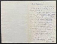 1970 Original Letter Comic Artist Ronn Sutton + Brochure Sent To Captain George