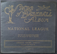 MLB Baseball National League American Caramel Company 1921 Album Card Holder VTG