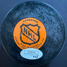 Load image into Gallery viewer, Pierre Pilote Signed Autographed Chicago Blackhawks NHL Hockey Puck JSA COA
