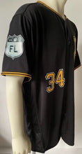 Load image into Gallery viewer, 2017 Drew Hutchison Game Used Spring Training Pittsburgh Pirates Jersey MLB Holo

