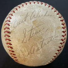 Load image into Gallery viewer, Joe Astroth c1945-55 Autographed Signed A.L. William Harridge Baseball Inscribed
