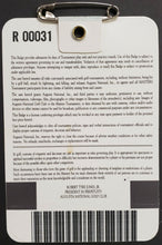 Load image into Gallery viewer, 2001 Historic Golf Masters Tournament Badge #00031 Bobby Jones Cliff Roberts
