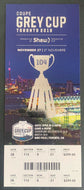 2016 Grey Cup CFL Football Full Ticket BMO Field Ottawa Redblacks vs Stampeders