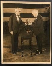 Load image into Gallery viewer, 1928 Thomas Edison &amp; Andrew Mellon Titans Of American Industry Original Photo
