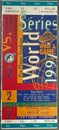 1997 World Series Ticket Stub Florida Marlins Cleveland Indians MLB iCert