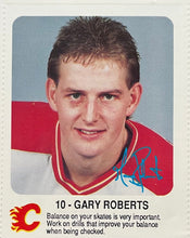Load image into Gallery viewer, 1987-88 Calgary Flames Red Rooster Complete Sheet 30 Cards Brett Hull +
