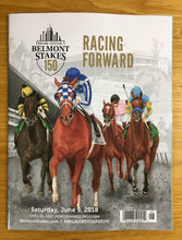 Load image into Gallery viewer, Justify Triple Crown Winner Belmont Stakes Program 2018
