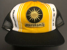 Load image into Gallery viewer, 1980s Vintage USFL Denver Gold Football Snapback Hat
