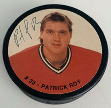 Load image into Gallery viewer, Patrick Roy Signed Montreal Canadiens Photo Puck NHL Hockey Autographed
