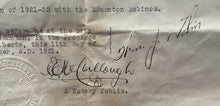 Load image into Gallery viewer, 1921-22 NHL Hockey Document Telegram Regarding Sprague Cleghorn Future HOFer
