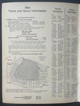 Load image into Gallery viewer, 1964 MLB Baseball Boston Red Sox Official Season Yearbook + Pesky Insert Photo

