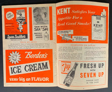 Load image into Gallery viewer, 1960 San Francisco Giants Baseball Program Vs Milwaukee Braves Mays In Lineup
