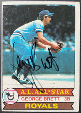 Load image into Gallery viewer, 1979 George Brett Autographed Signed Topps MLB Baseball Card #330 Royals JSA COA
