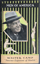 Load image into Gallery viewer, 1928-29 Men Of America Booklet Stevens Davis #17 Issued Walter Camp Football
