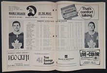 Load image into Gallery viewer, 1968 Toronto Maple Leafs Autographed Program Signed x7 Orr Imlach Horton JSA

