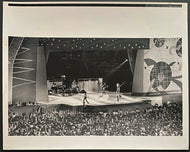 1981 Rolling Stones Concert Photo Seattle Kingdome Siegel Photographer Vintage