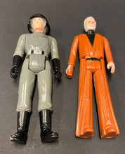 Load image into Gallery viewer, 1977 Death Star Commander + Obi-Wan Kenobi Loose Star Wars Kenner Figurine
