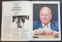 Load image into Gallery viewer, 1981 Maple Leaf Gardens 50th Anniversary NHL Program Toronto Leafs vs Red Wings
