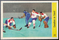 1958-59 Parkhurst Hockey Jacques Plante #35 Montreal Canadiens Vintage NHL