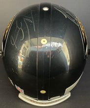 Load image into Gallery viewer, Byron Leftwich Fred Taylor Jacksonville Jaguars Signed Riddell Helmet NFL JSA

