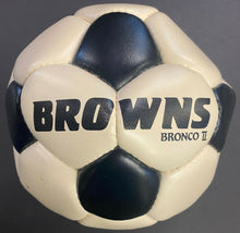 Load image into Gallery viewer, Signed Rod Stewart Browns Skydome First Concert Used Soccer Ball Autographed JSA
